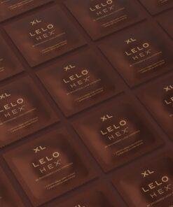 n12550 lelo hex condoms respectxl 3pack 5