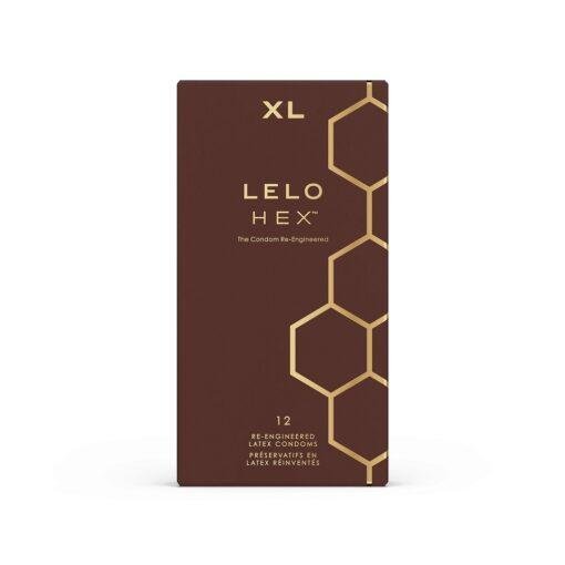 n12551 lelo hex condoms respectxl 12pack 1