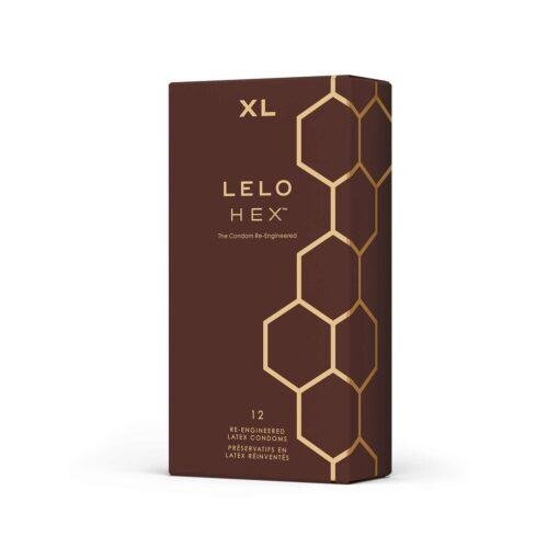 n12551 lelo hex condoms respectxl 12pack 2