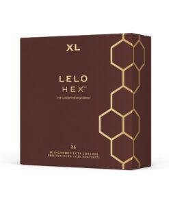 n12553 lelo hex condoms respectxl 36pack 2