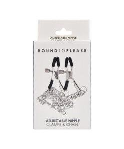 n9382 bound to please adjustable nipple clamps chain pkg