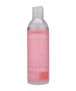 n12518 loving joy cherry massage gel 250ml back