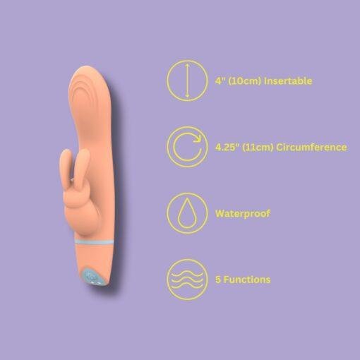 Mina Thrill G-Spot Rabbit Vibrator - Image 5