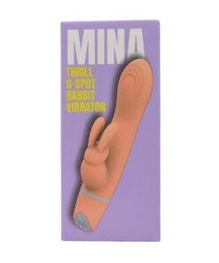 n12559 mina thrill g spot rabbit vibrator pkg