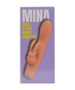 n12559 mina thrill g spot rabbit vibrator pkg covered