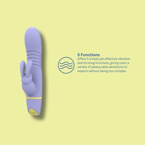 Mina Tide Thrusting Rabbit Vibrator - Image 9