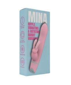 n12561 mina ripple vibrating rotating rabbit pkg 1