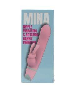 n12561 mina ripple vibrating rotating rabbit pkg cover