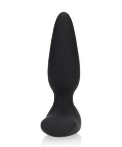 n12641 smooth vibrating anal plug with rc 6