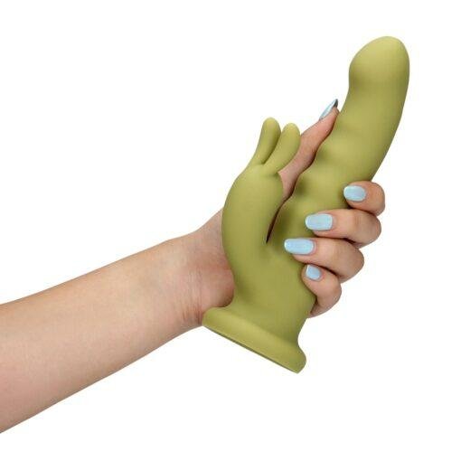 n12650 ultra soft silicone rotating rabbit vibrator 9