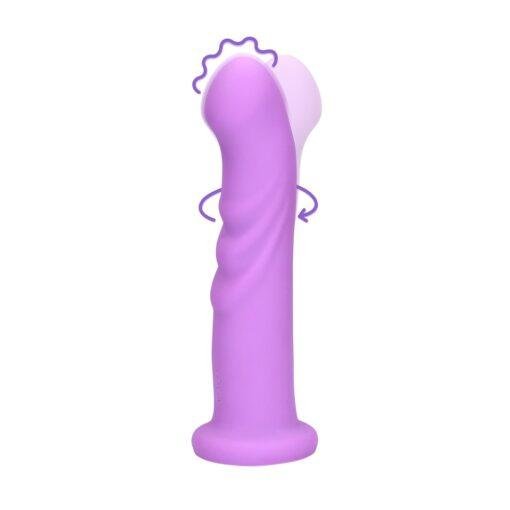 n12651 ultra soft silicone rotating gspot vibrator 1