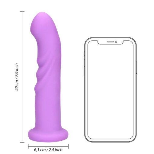 n12651 ultra soft silicone rotating gspot vibrator 8