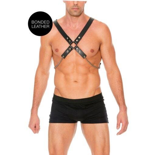 Leather Chain Harness - One Size