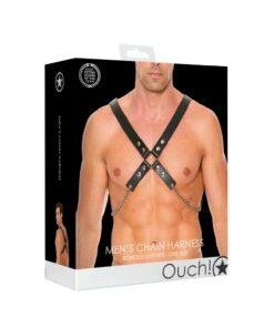 n12658 leather chain harness oso 6