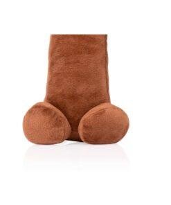 n12675 penis plushie brown 5