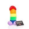 n12676 penis plushie rainbow 1