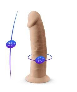 n11005 7 5 inch realstic silicone dildo with suction cup 5