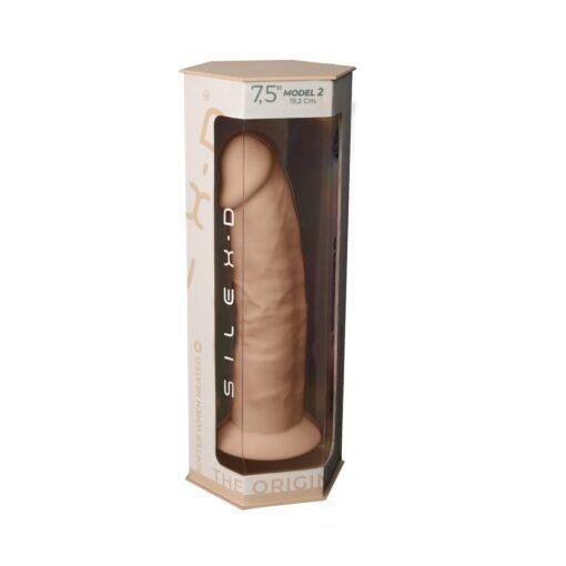 7.5 inch Realistic Silicone Dual Density Dildo with Suction Cup - Image 7