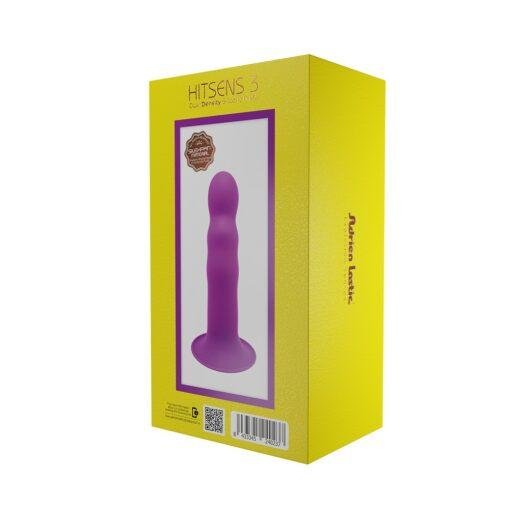 Cushioned Core Suction Cup Ribbed Silicone Dildo 7 Inch - Image 6