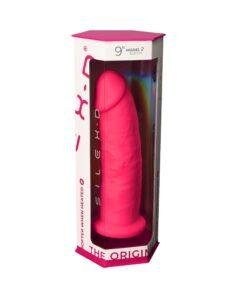 n11389 9inch realistic silicone dildo wsuction cup pink 7