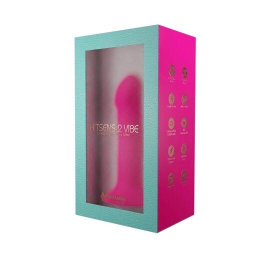 Dual Density Cushioned Core Vibrating Suction Cup Silicone Dildo 6.5 Inch - Image 6