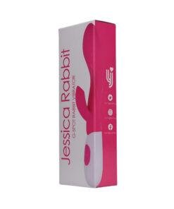 n12320 jessica rabbit g spot rabbit vibrator pkg 2