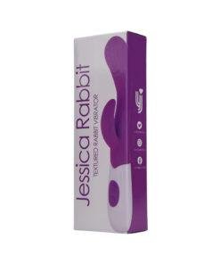 n12321 jessica rabbit textured rabbit vibrator pkg 2