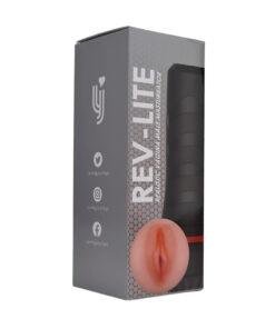 n12463 rev lite realistic vagina male masturbator cup pkg 1