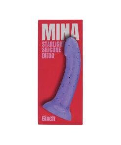 n12536 mina starlight silicone dildo pkg