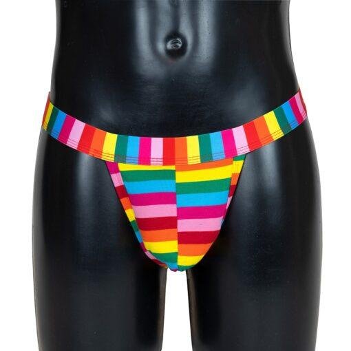 Rainbow Men's Thong - Image 4