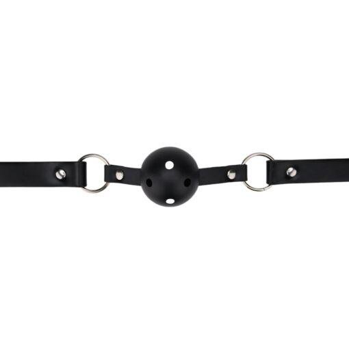 Bound to Play Breathable Ball Gag - Black