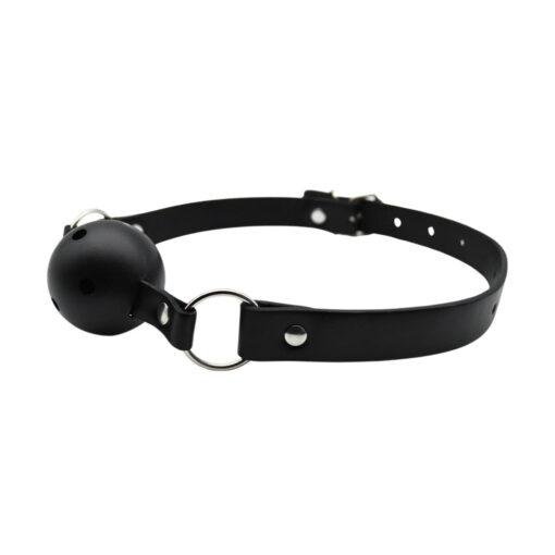 Bound to Play Breathable Ball Gag - Black - Image 4