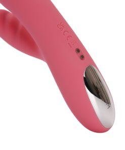 n12547 svakom avery thrusting vibrator wclitoral stimulator pink 6