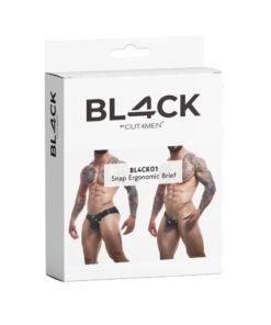 n12721 c4m snap ergonomic brief black leatherette 4