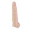 n12369 rev sleeves 8 5 inch realistic silicone penis extension sleeve 1
