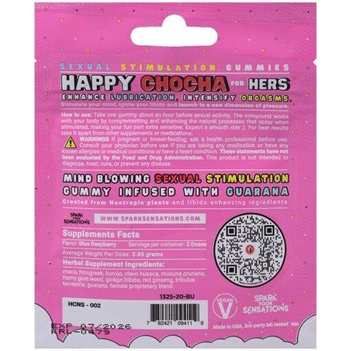 Happy Chocha (Hers) Sexual Stimulation Gummies (2 pack) - Image 4