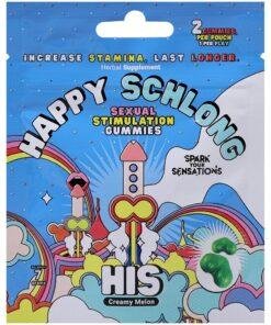 n12568 happy schlong his sexual stimulation gummies 2pk 2