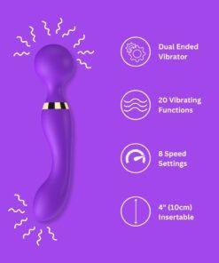 n12700 loving joy dual ended wand vibrator faq 1