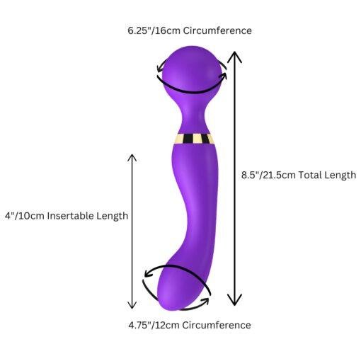 Loving Joy Dual Ended Wand Vibrator - Image 11