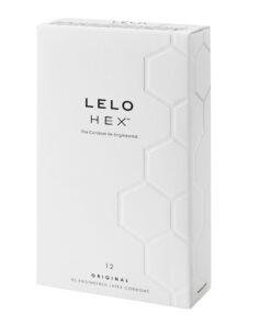 n12758 lelo hex condoms original 12pk 2