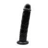 n12626 loving joy 9 5 inch suction cup dildo black 1