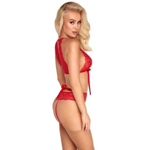 Kissable Halterneck Set - Red - Image 2