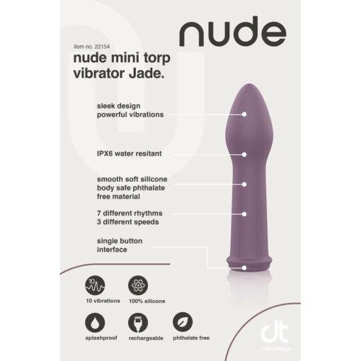 Nude Jade Mini Torp Vibrator - Image 3