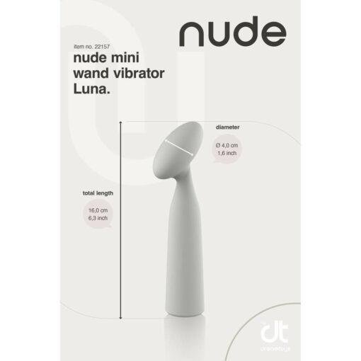 Nude Luna Mini Wand Vibrator - Image 4