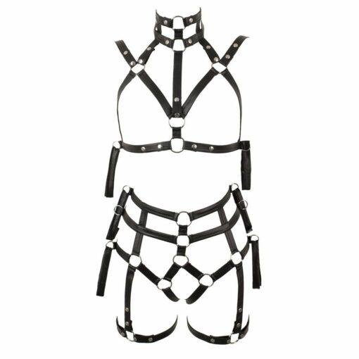 2 Piece Matt Look Bondage Set - Image 3