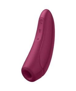 Satisfyer App-Enabled Curvy 1 Plus Rose Red