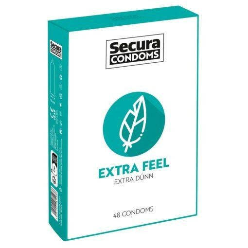 Secura Condoms 48 Pack - Extra Feel