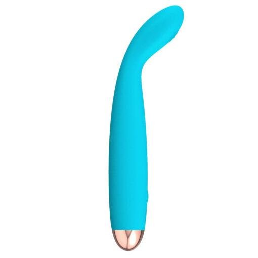 Cuties Silk Touch Rechargeable Mini Vibrator - Blue