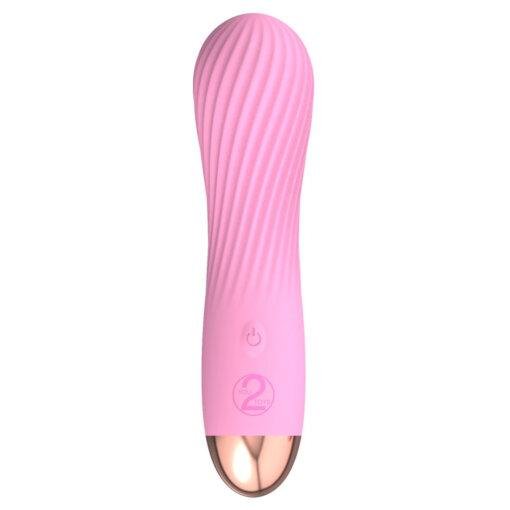 Cuties Silk Touch Rechargeable Mini Vibrator - Pink