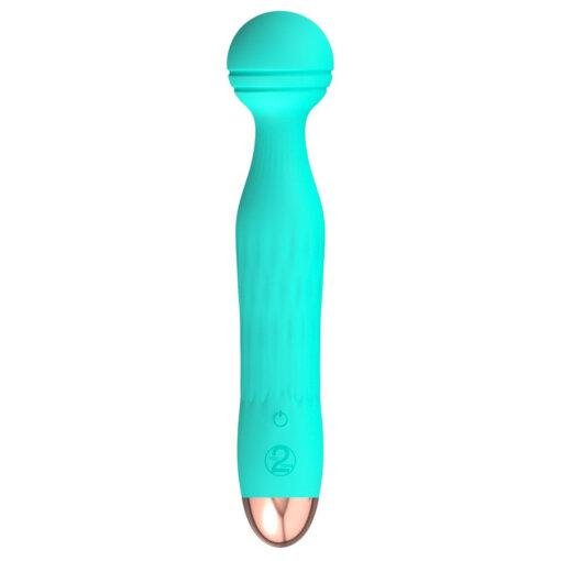 Cuties Silk Touch Rechargeable Mini Vibrator - Green